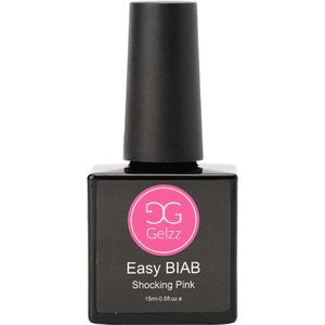 Gelzz Easy BIAB Shocking Pink - Roze - - 15ml - Vegan