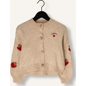 MAYORAL Fantasy Knit Cardigan Truien & Vesten Meisjes - Sweater - Hoodie - Vest- Beige - Maat 98