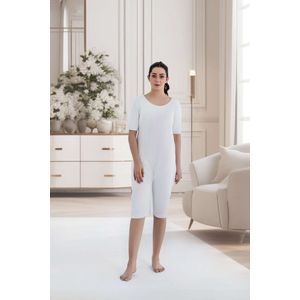 Hansop body & beenrits | Nachthemd | Korte mouwen | Plukpak | Maat XL