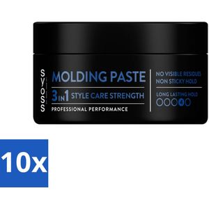 Syoss - Invisible Paste - Haarpaste - 100 ml - Zachte en Flexibele Hold
