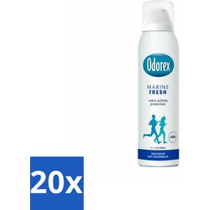 Odorex Deodorant Spray Marine Fresh 150 ml - Bulkverpakking - 20 stuks