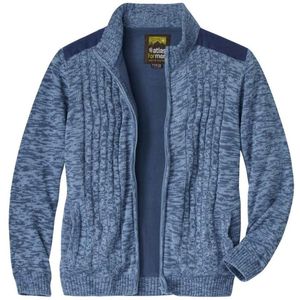 ATLAS FOR MEN - Tricotvest met fleecevoering - Heren - Verkrijgbaar in grote maten - XXL