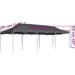 vidaXL-Vouwtent-pop-up-3x9-m-antraciet