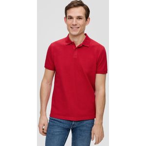 S.Oliver Regular Fit Polo met Logo Rood