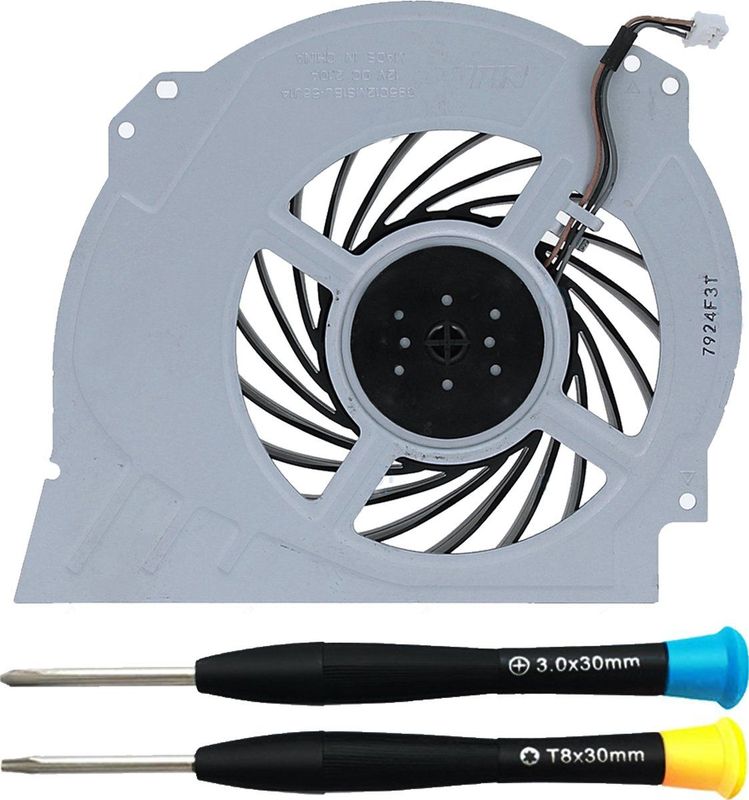 MMOBIEL - Interne Koelventilator - Vervanging voor PlayStation PS4 Pro - 3-Pins - Inclusief Schroevendraaiers