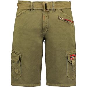 Geographical Norway Heren Korte Broek Palaga Kaki - M