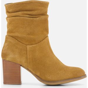 Cellini Enkellaarsjes cognac Suede - Maat 39