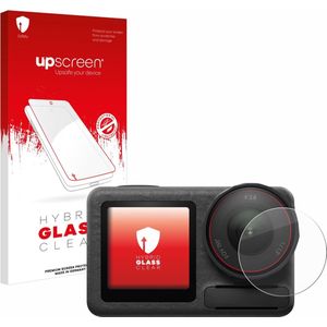 upscreen - Screenprotector voor DJI Osmo Action 5 Pro (Lens) - Folie Beschermfolie Beschermglas transparant