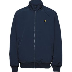 Lyle & Scott - Heren Outdoorjas Fleece Lined Funnel Jacket - Blauw - Maat S