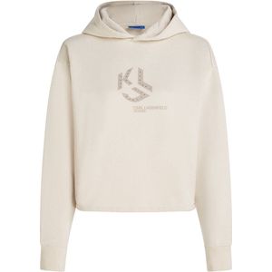 Karl Lagerfeld - Studded Regular Fit Hoodie - Biologisch Katoen