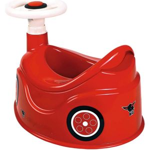 Kinder Plas Potje - Peuter Potty - Toilet Training - Uitneembaar Opvangbakje - Rood - Stenberi