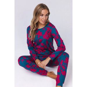 Schiesser – Fashion Nightwear - Pyjama – 179106 – Dark Green - 50