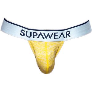 SUPAWEAR HERO Thong Yellow - MAAT S - Heren Ondergoed - String voor Man - Mannen Thong
