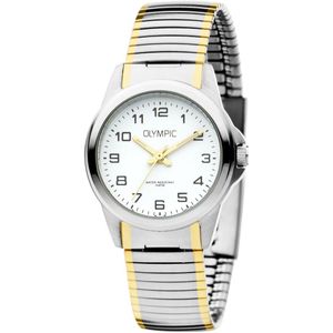 Olympic OL72DSS108B Phoenix Horloge - Staal - Zilverkleurig - 27mm