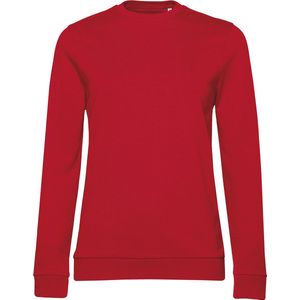Sweater 'French Terry/Women' B&C Collectie maat M Rood