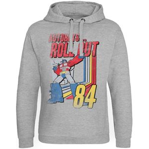Transformers Autobots - Roll Out Epic Hoodie Heathergrey-S