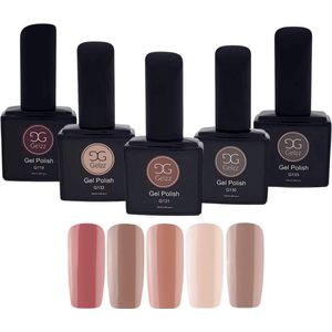 Gelzz Gellak New Nudes Collectie - Nude - Dekkende kleur - 10ml - Vegan