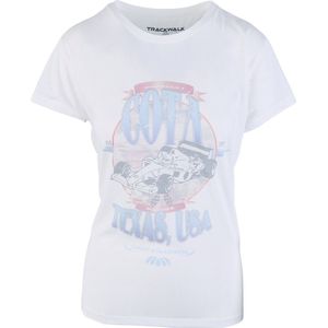 Trackwalk t-shirt dames F1 circuit USA - wit - maat XL - formule 1