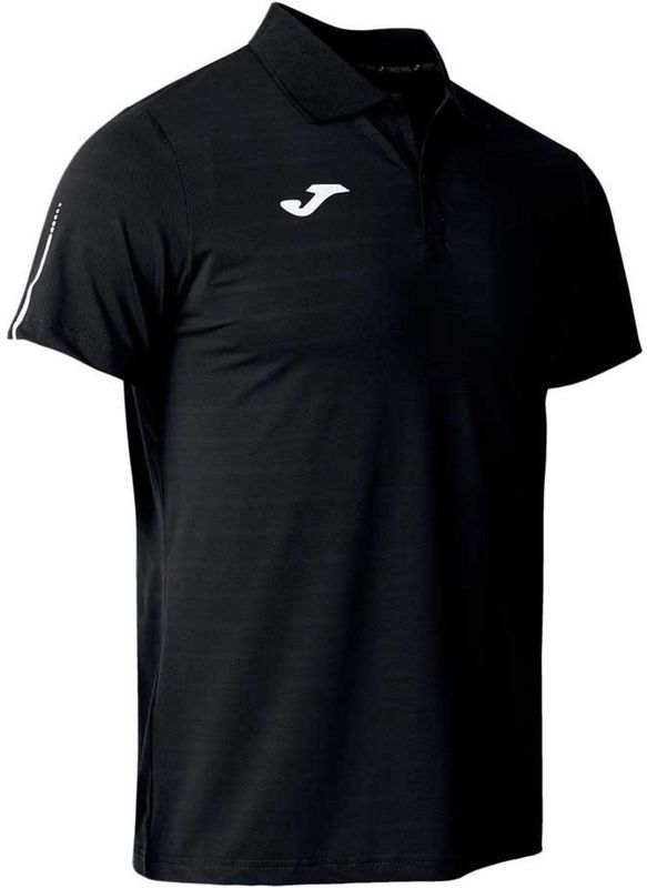 Joma Torneo Korte Mouw Poloshirt Zwart 7-8 Years Jongens