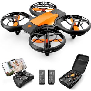 DailySupplies® Drone met Camera - Mini Drones voor Volwassenen - Buiten - Oranje