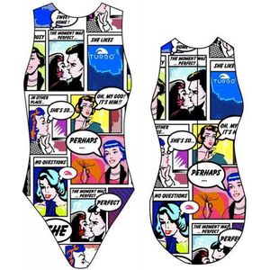 Turbo Comic Zwemkleding Veelkleurig M Vrouw