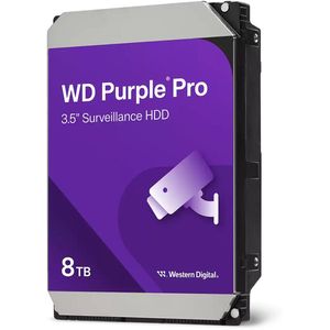 Western Digital - Purple Pro - HDD - 8TB - Intern - 7200 RPM - 3.5 inch