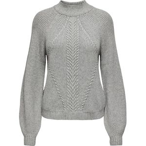 Onlkatia Ls Detail Highneck Cc Knt dames Gebreide trui