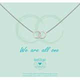 Heart to Get - Ketting double karma - Zilver -  One-size