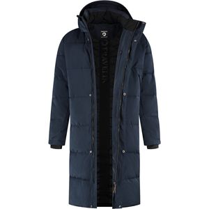 Travelin - Kalmar - Puffer Winterjas - Navy - Waterbestendig