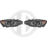 Diederichs - 1217681 - Koplampen Set - Zwart - HD Tuning