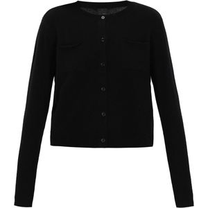 DreiMaster - Classic - Gebreid Vest - Zwart