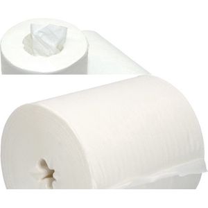 Poetspapier midi rollen cellulose 1 laags 20cm x 270 meter