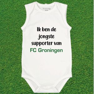 Rompertje jongste supporter van FC Groningen