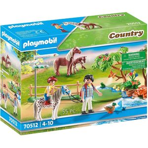 PLAYMOBIL Country Gelukkige ponyreis - 70512