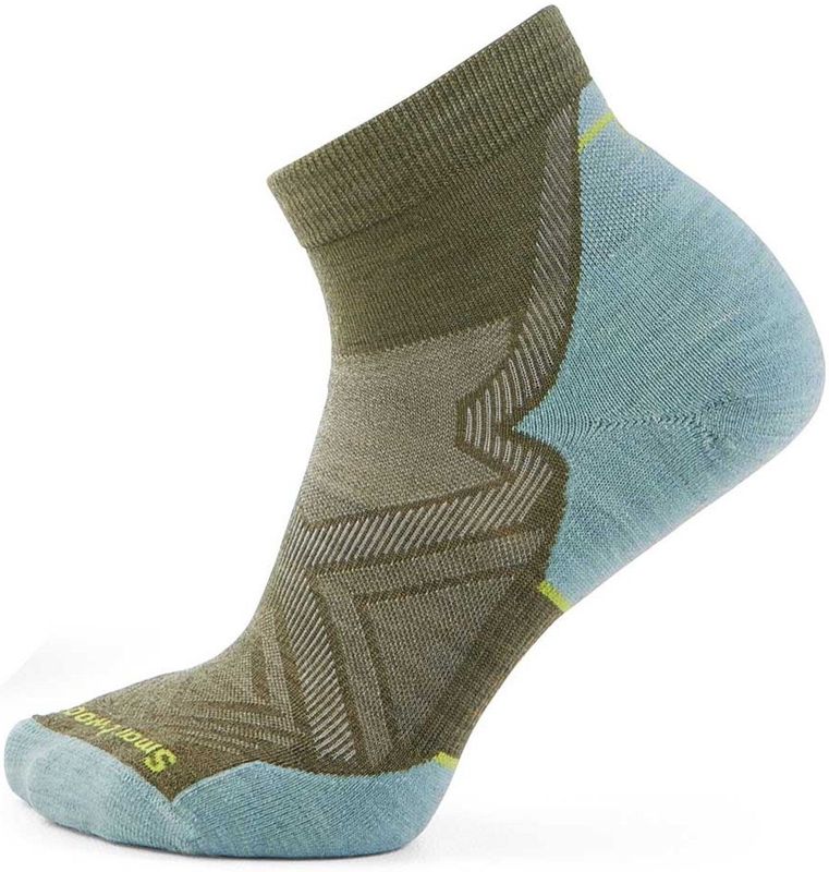 Smartwool - Run Targeted Cushion - Ankle Sokken - Groen
