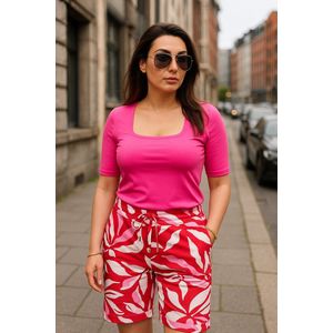 Travel T-shirt Uni 2609 Fuchsia