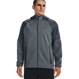 Under Armour - Swacket - Sweatshirt - Grijs - Met Rits