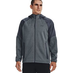 Under Armour - Swacket - Sweatshirt - Grijs - Met Rits