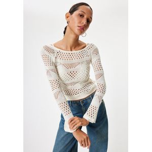 Bootkraag Lange mouw T-shirt