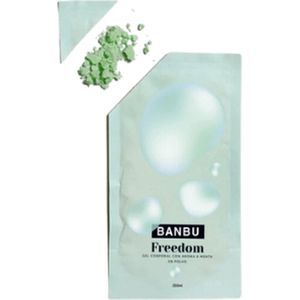 Banbu - Freedom - Douchegel Poeder - Munt - Antioxiderend - Vegan - 250 ML