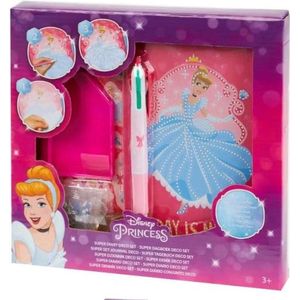 Disney Princess Dagboek Deco set - diamond painting