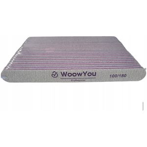 WoowYou Nagelvijl 100/180 Recht 25 Stuks