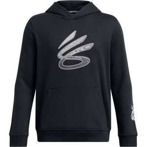 Under Armour Kinder Curry Boys Splash Hoodie Black 001-L (US YLG)