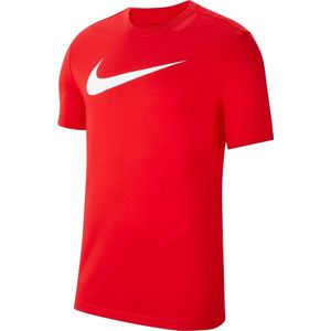 Nike T-shirt - Unisex - rood wit 116 128