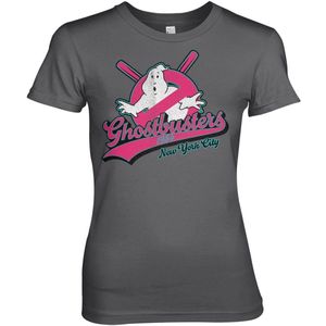 Ghostbusters New York City Girly Tee Damen T-Shirt Dark-Grey-S