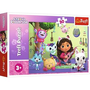 Trefl - Puzzles - ""30"" - Gabby and her lovely Dollhouse / Universal Gabby's Dollhouse