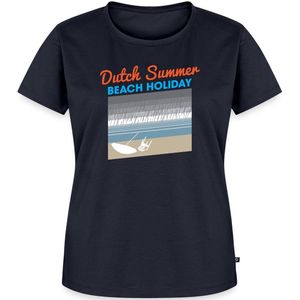 Dutch Summer Beach Holiday Grappig Premium T Shirt Dames