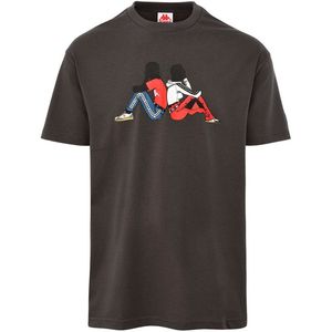 Kappa Banda Pop T-shirt Met Korte Mouwen Grijs S Man