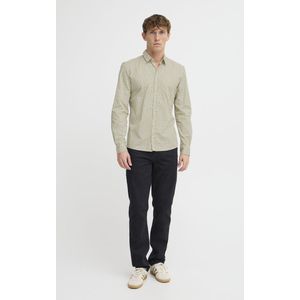 BLEND - BHAGGE - Overhemd - Crème / Donkerblauw