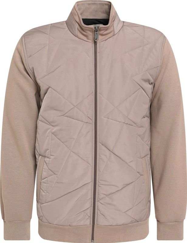 Gabbiano Jas Vest Met Parachute Geometrisch 424749 4445 Taupe Mannen Maat - L